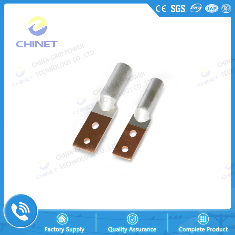 DTL2 Type Square Double Holes Copper Aluminum Connecting Cable Lug Terminal